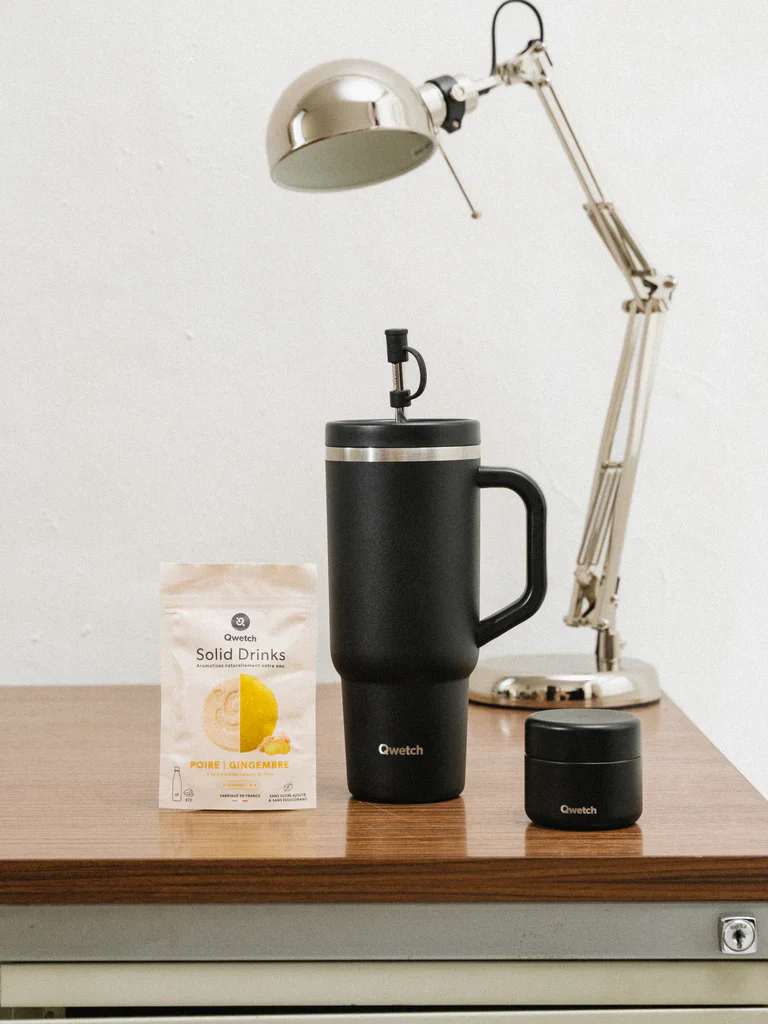 TRAVEL CUP INOX 900ML - NOIR - QWETCH – Image 3