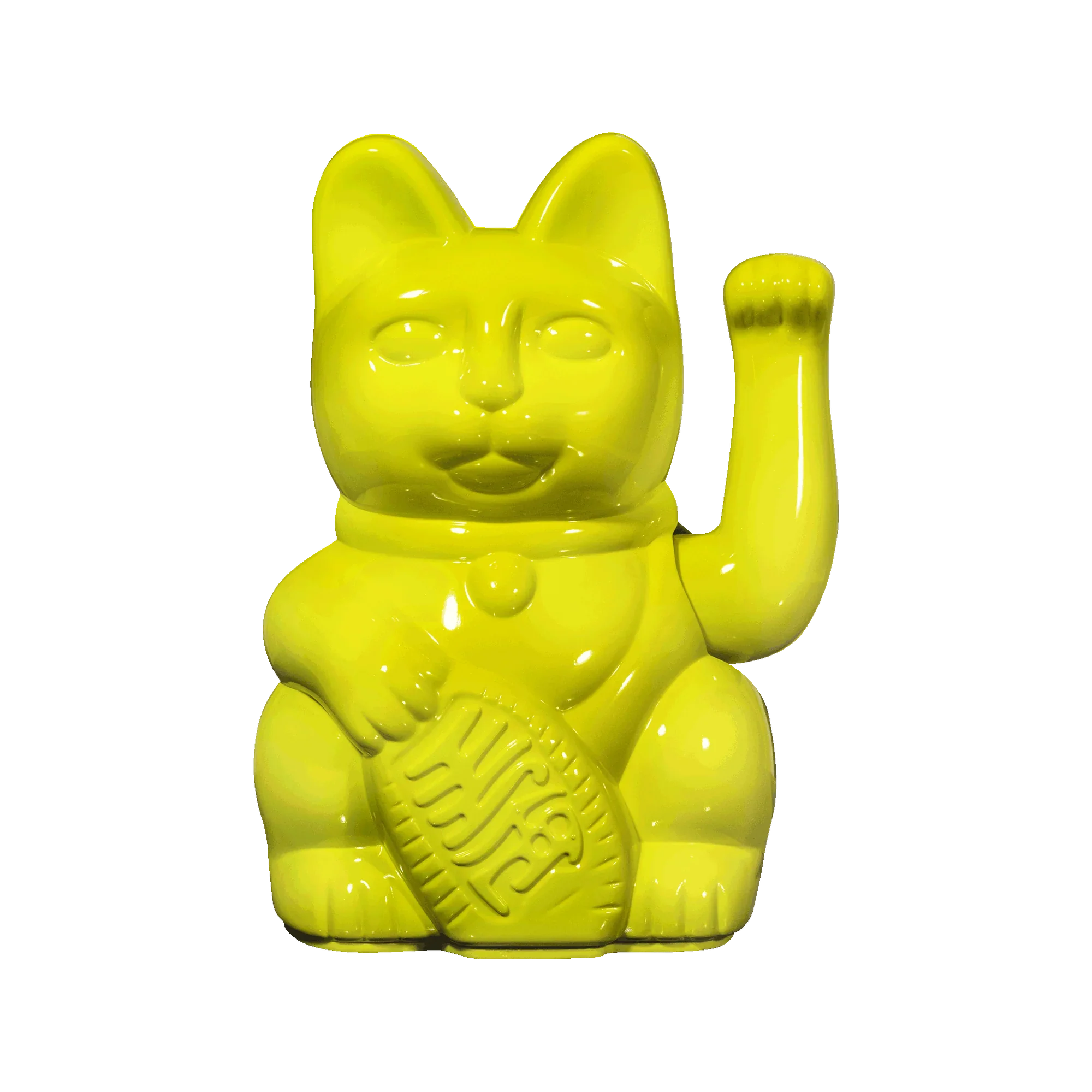 LUCKY CAT SHINNY YELLOW - DONKEY PRODUCTS – Image 3