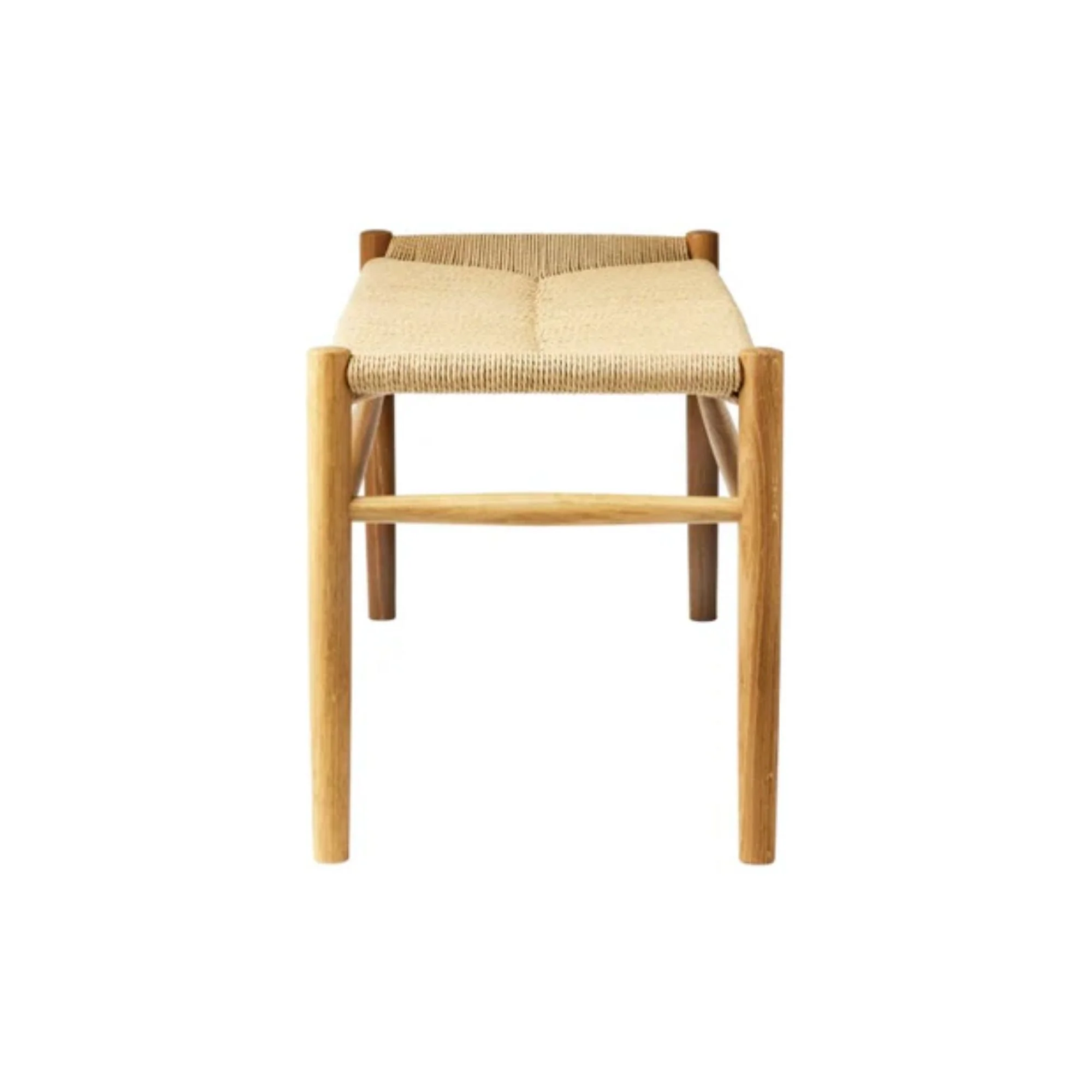 Banc en bois et tissage - J83B Chêne Naturel – Image 9