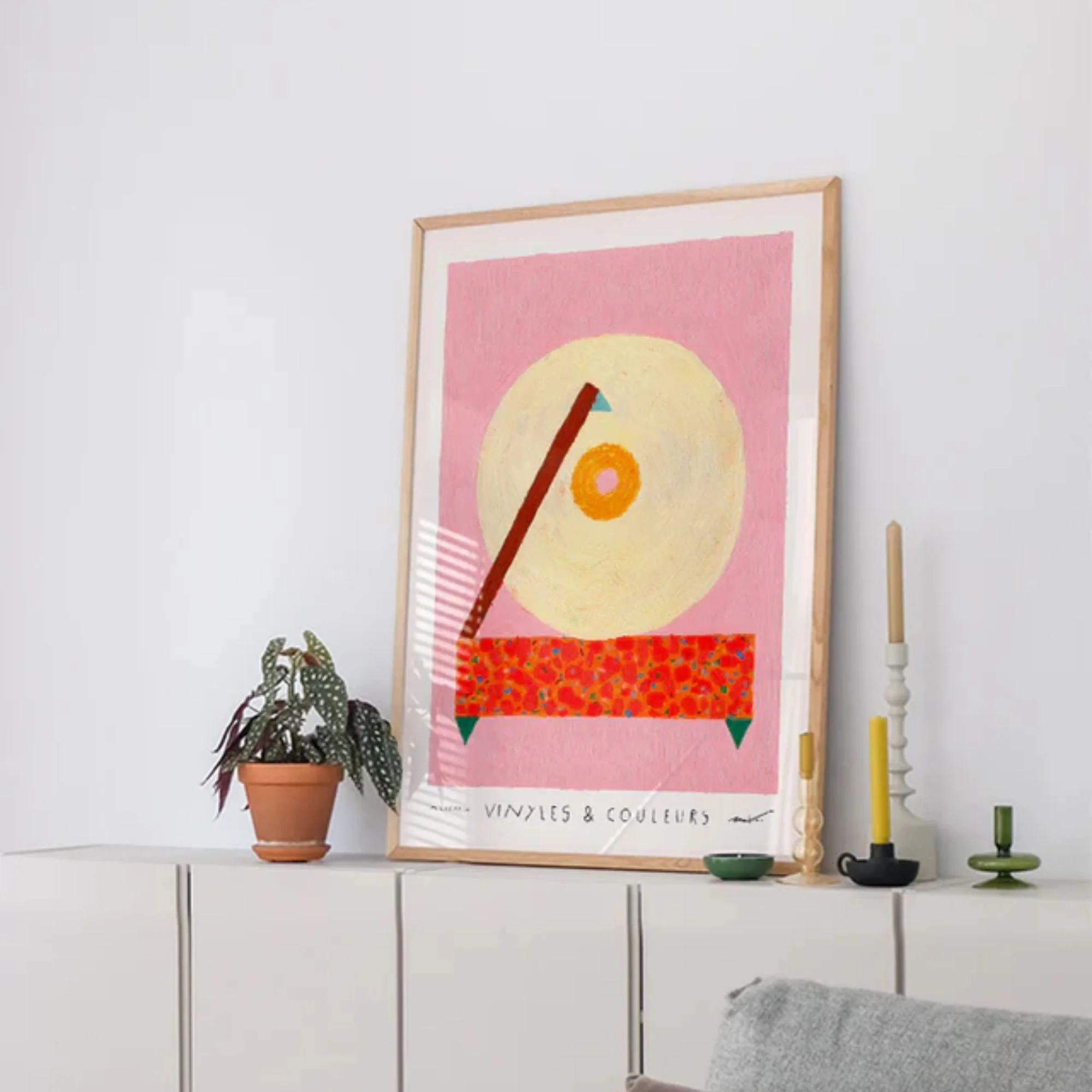 Affiche - Matías Larraín, Vinyles & Couleurs IV – Image 3