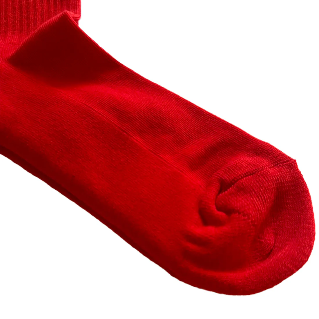 Chaussettes colorées en coton bio Fleurs Rouges Pierre Lou des Alpes – Image 6