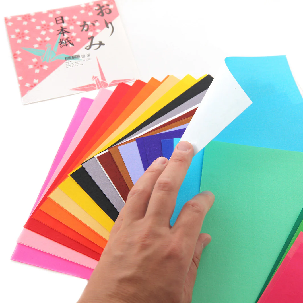 40 Papiers Origami Multicolores - 20 couleurs - 18 x 18 cm – Image 6