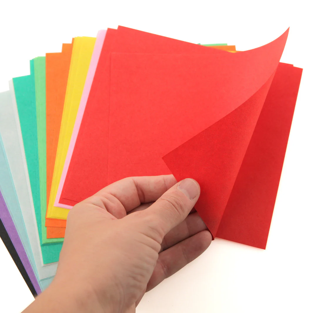 30 Papiers Origami Multicolores - Ogawa - 15 x 15 cm - 10 couleurs – Image 3